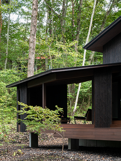 軽井沢の山荘11